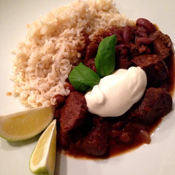 Beef and Chocolate Chilli